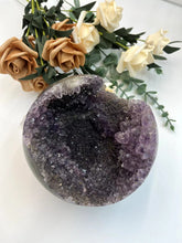 Amethyst geode sphere