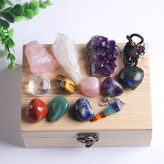 Success, Protection & Health - Chakra Mineral Intentions Box